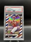 2024 Panini Prizm Rookies Jayden Daniels #347 Red White & Blue Prizm (RC) PSA 8