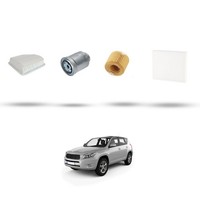 Hoffcar Set Service - 4 Filter FüR Toyota Rav 4 Iii 2.2 D-4D 110Kw Von 2009