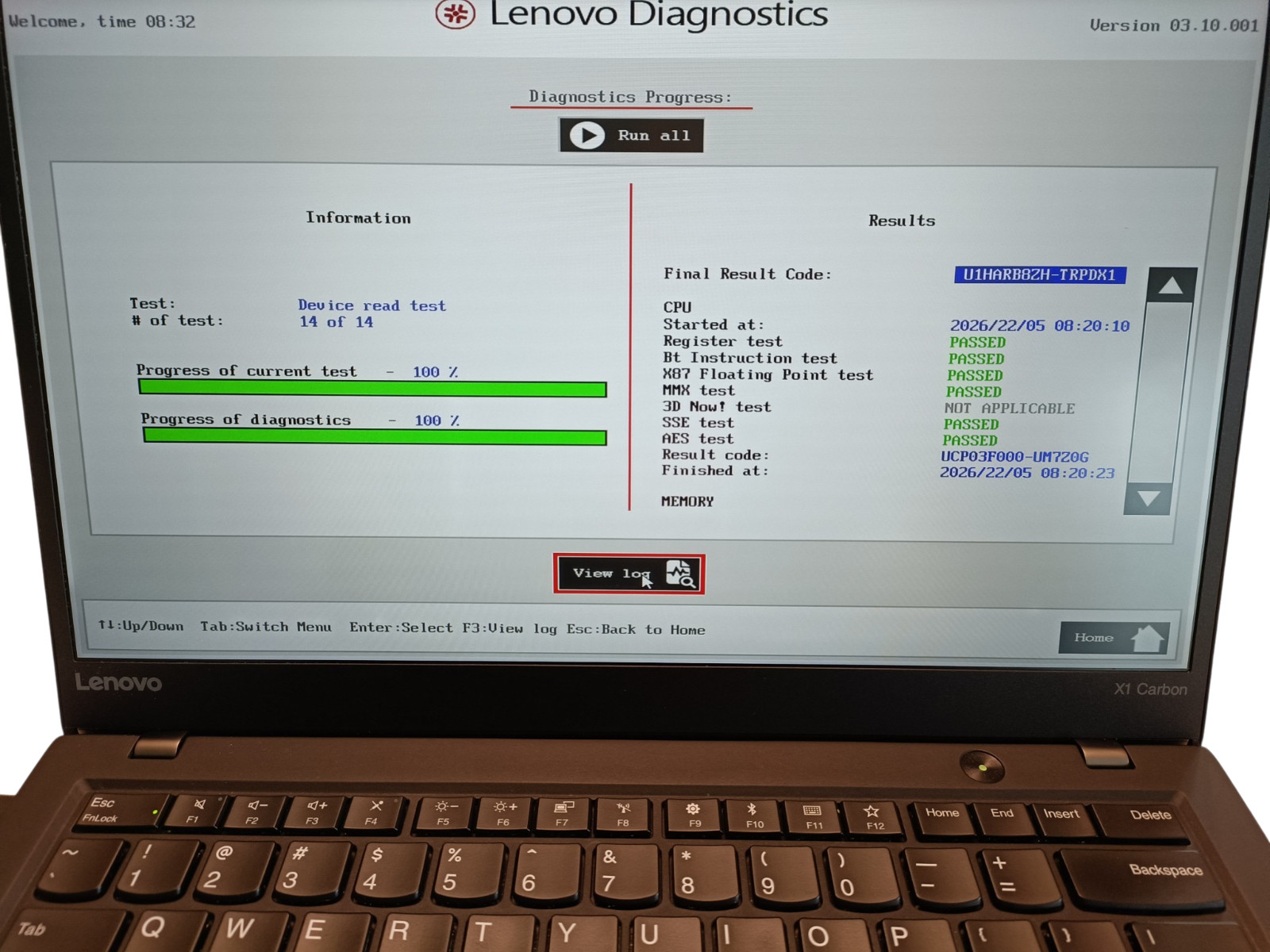 Lenovo ThinkPad X1 Carbon 5th Gen, 14-Inch Laptop, with Intel Core i7 7th Gen., Windows 11 Pro