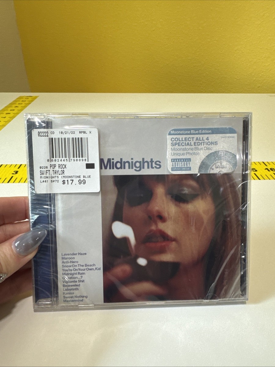 Midnights by Taylor Swift (CD, 2022, Republic Records) for sale