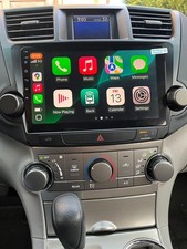 For 2008-2013 Toyota Highlander Apple Carplay Car Radio Android13 GPS JBL NAVI