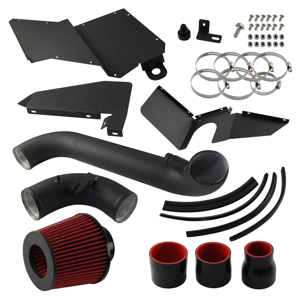 Air Filter Intake Kit For VW MK6 GTI Jetta Passat Audi TT A3 EA888 1.8T 2.0T - Image 4 of 4