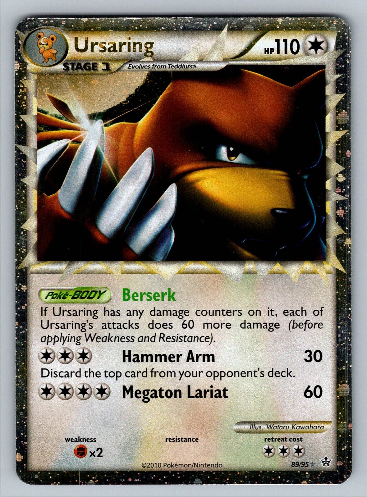 Ursaring (Prime) Unleashed 89/95 Holo LP