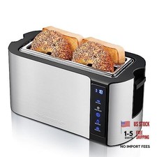 ECT5322 Long Slot Toaster, Countdown Timer, 4...