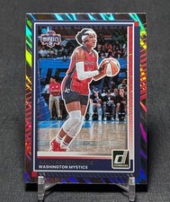 Aaliyah Edwards Silver Laser Holo Foil 2025 Donruss WNBA Basketball #16 Mystics