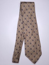 Nautica Mens Formal Necktie 57"Lx4"W Tan Neck Tie