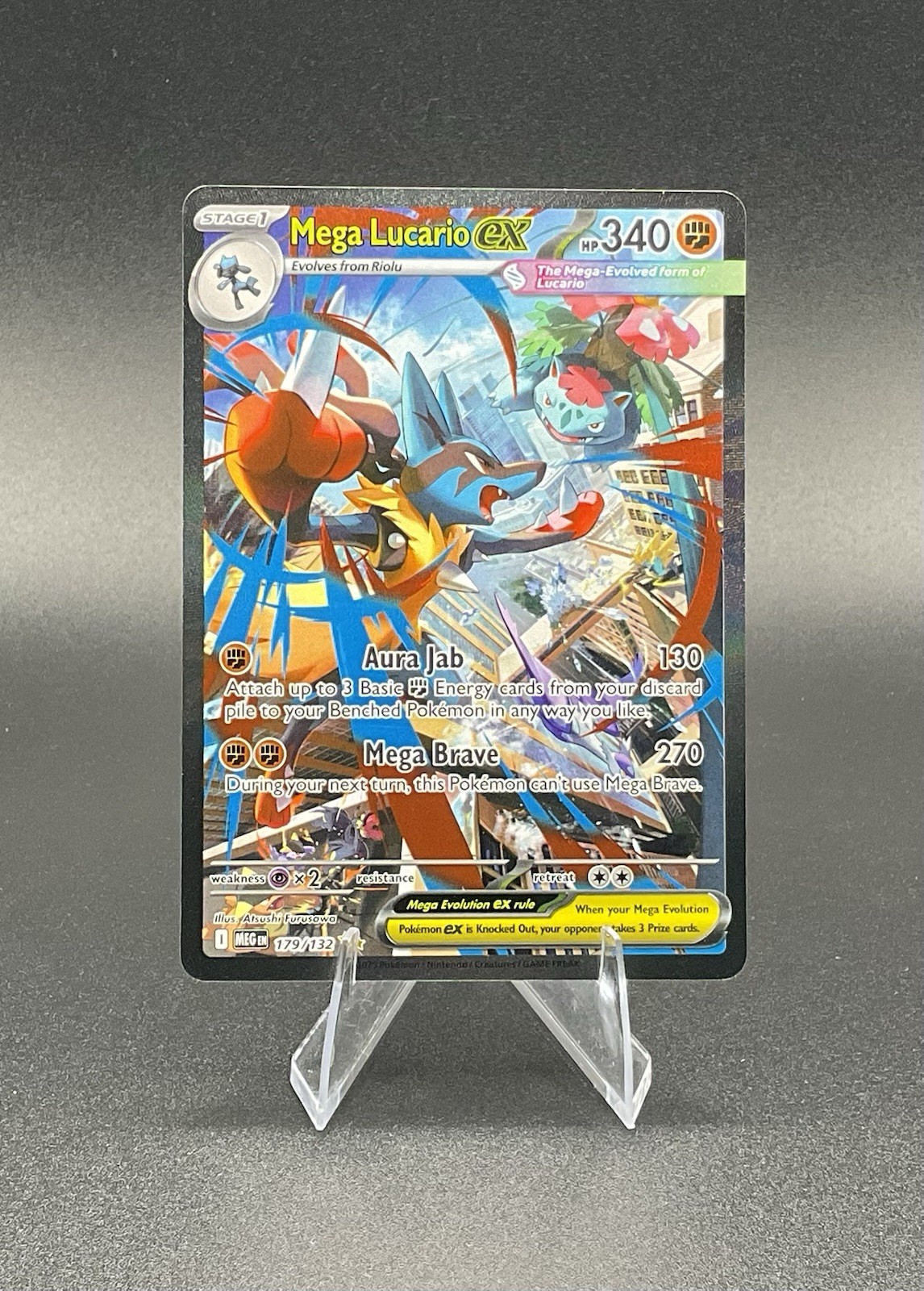 Pokémon TCG Mega Evolution - Mega Lucario EX 179/132