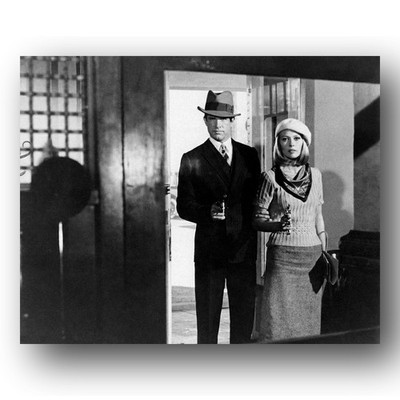 Warren Beatty Faye Dunaway Photo 8x10 Bonnie And Clyde 1967 Arthur Penn Film Set