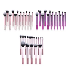 Luxurious 16Pcs Makeup Brushes Set Soft Synthetic Bristles for Beauty Enthusiast