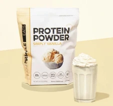 Clean Simple Eats Simply Vanilla Protein Powder, 30 Servings, BB 03.2027