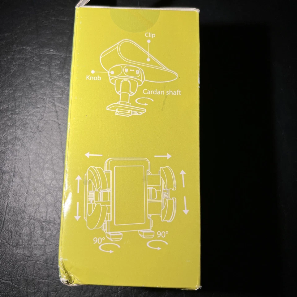 Kit de soporte de montaje para visera solar de coche iKross para teléfono inteligente - Modelo IKHD25 Foto 4 de 4