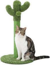 Made4Pets Cat Scratching Post, 21.7" Cactus Small - 21.7", Brown, Green