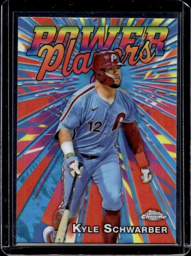 2025 Topps Chrome Kyle Schwarber Power Players #PP-15 Phillies