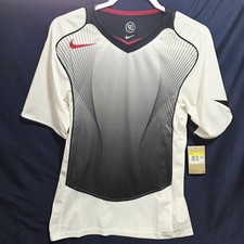 Nike Total 90 Dri-Fit Soccer Jersey White Men s Size Small Loose Fit HV1178-133