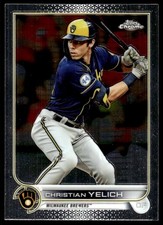 Christian Yelich 2022 Topps Chrome Sonic #210 Brewers MLB READ FREE SHIPPING