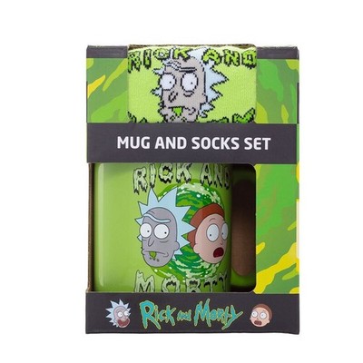 Rick And Morty Tasse  Portal Tasse & Socken multicolor Standard