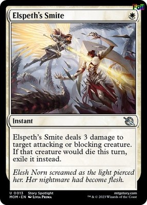 Foil Elspeth's Smite - 13 - NM - March of the Machine