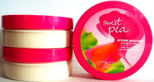 Bath Body Works SWEET PEA Body Butter, Intense Moisture, 7 oz, NEW X 3