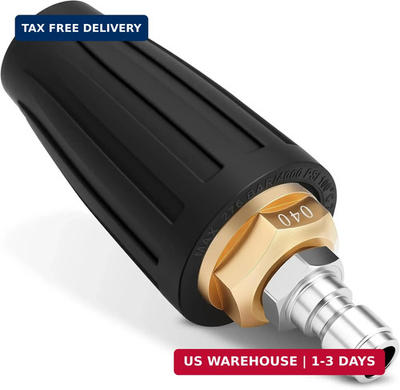 #ad Yupjlia Turbo Nozzle Pressure Washer Premium 4000 PSI Max Rotating Pressure Was $15.39