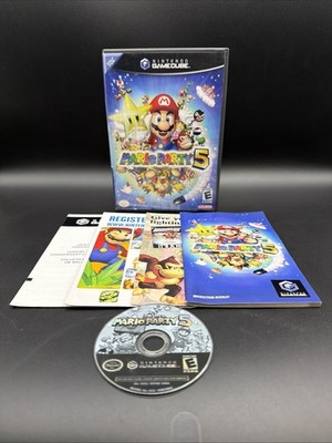 Mario Party 5 Nintendo Gamecube Complete With All Inserts Cib Resurfaced