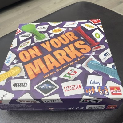 Goliath On Your Marks Brettspiel Logoerkennung (7+) - vollständig
