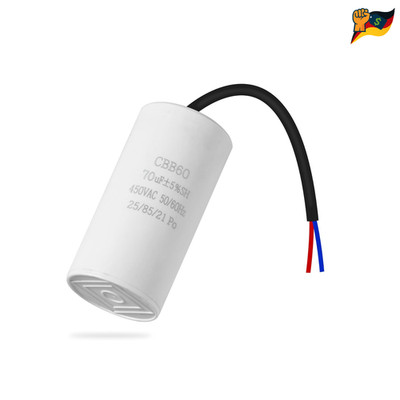 Startkondensator CBB60 450V 70uF 50 6