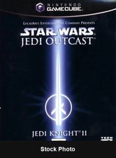 Star Wars Jedi Outcast - GameCube - Complete - Cosmetic Wear - Water Damage o...