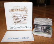 NHG Cades Cove Series Blacksmith Shop w box & COA. Signed