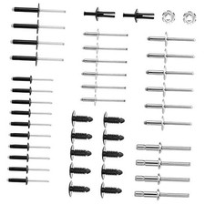 Golf Cart Ezgo Rivet Kit 44 Pcs Complete Body Metal Rivet Set for EZGO TXT