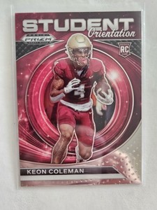 2024 Panini Prizm Draft Picks - Student Orientation Keon Coleman #SO-KC (RC)