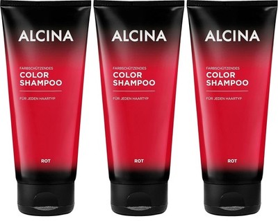 Alcina Color Shampoo rot 3x200ml 02-26