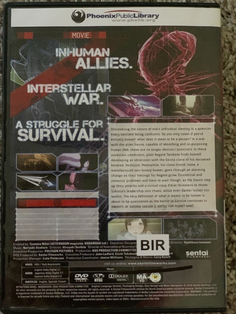 Knights of Sidonia movie DVD Japanese Anime | eBay