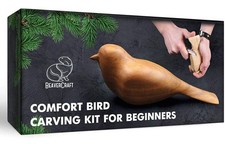 BeaverCraft Wood Whittling Kit Comfort Bird DIY