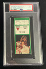 1989 Chicago Bulls NBA Ticket Stub - Phil Jackson Pro Debut Game Oct 14th PSA 4