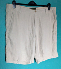 Mens Timberland 100% Linen Bermuda Shorts Gents UK Size 36 'T69