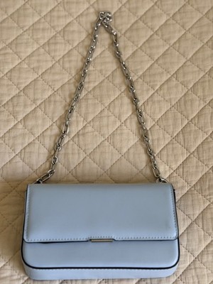 Baby blue Mango bag for women. Great quality and style for everyone