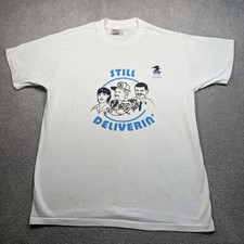 1990s USPS Still Delivering Miami Post Office T-shirt Mens L Single Stitch VTG