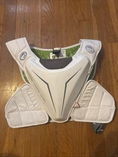 Maverik M5 EKG Speed Lacrosse Shoulder Pads Size Large White
