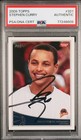 2009-10 Topps Stephen Curry #321 (RC) Autograph HOF Warriors PSA/DNA Auth Auto