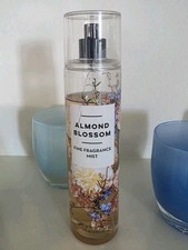 Bath Body Works Almond Blossom Fine Fragrance Mist Body Spray 8 oz 85 Full