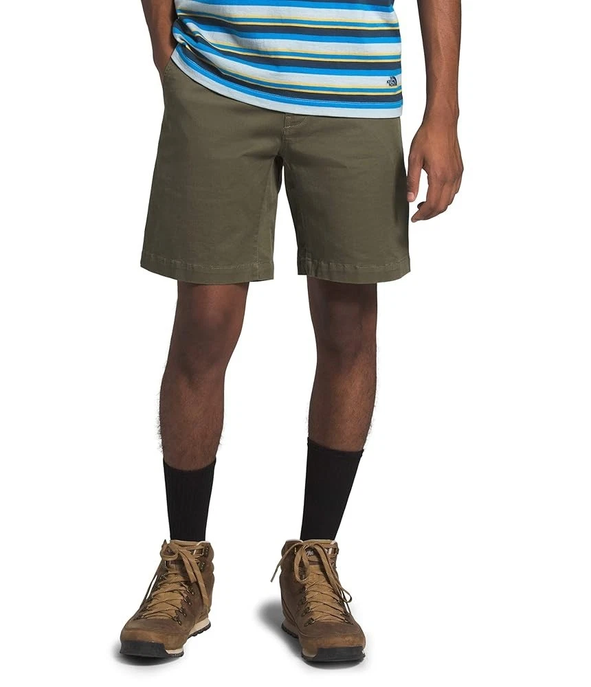 The North Face Motion Shorts Mens Size 29 S Burnt Olive Green Hiking Chino