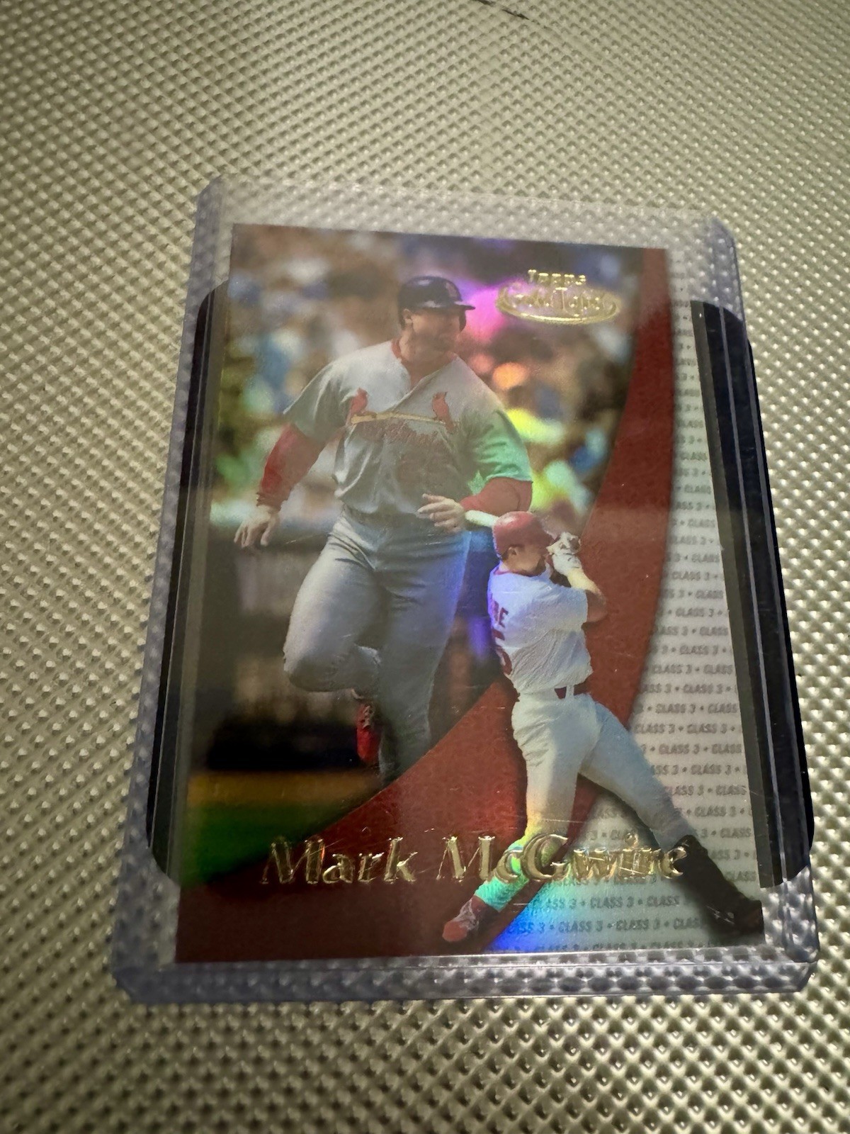 Topps 2000 Gold Label Class 3 Mark McGwire St. Louis Cardinals #25