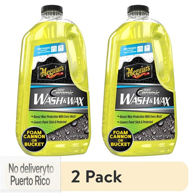 #ad 2 pack Meguiar#x27;s Hybrid Ceramic Wash amp; Wax G240748 48 oz Liquid $32.47