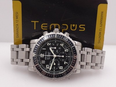 CHRONO ZENITH EL PRIMERO RAINBOW FLYBACK + PAPERS AUTOMATIK UHR 02.0470.405