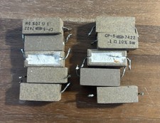 Lot Of Ten Dale 0.1 Ohm 5W Resistors 10 