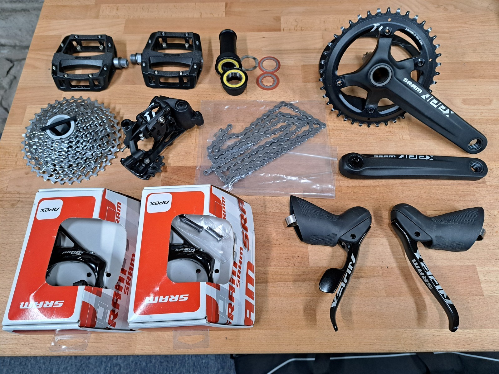 SRAM APEX 1 1x11-Speed Mechanical Groupset - GXP | 172.5 mm | 40T | 11-36T