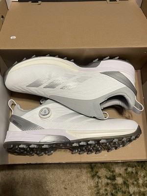 adidas Adizero ZG Boa Cloud White Silver Metallic IH3357 Men's Size oki