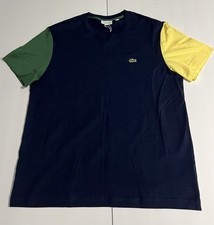 Lacoste Colorblock Tee Size 7 2XL RARE