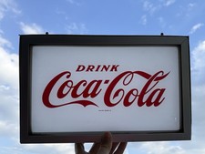 Coca Cola Sign Vintage Original