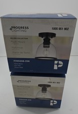 2 Pack -Progress Lighting Pelzer 7 1-Light Ma...